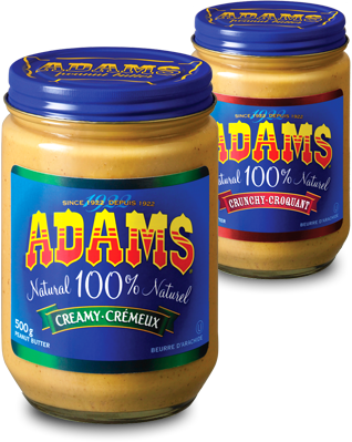 Peanut Butter 100% Creamy 16 oz ( Blue )
